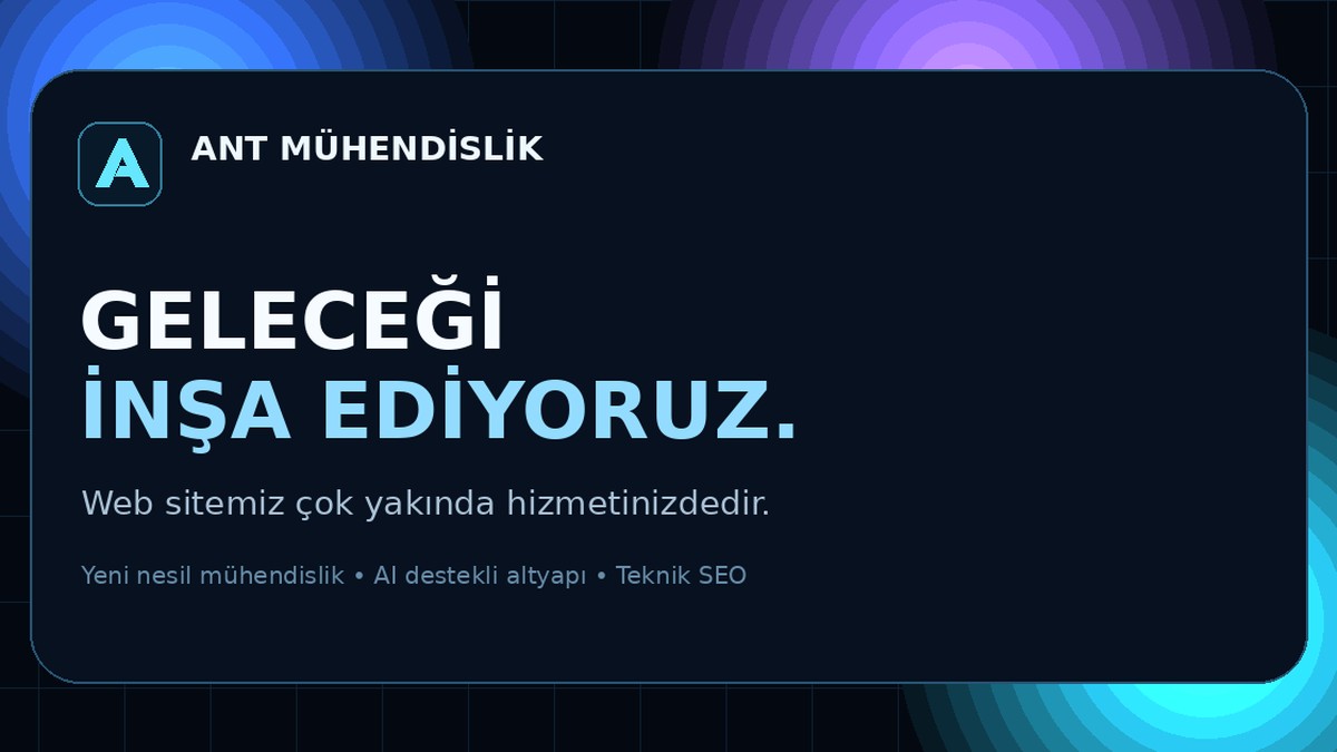 ANT Mühendislik yeni nesil dijital platform duyurusu